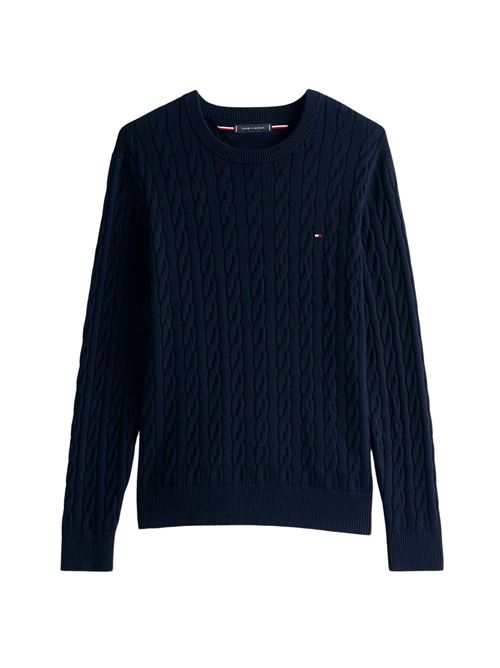 Maglioncino blu scuro in cotone bio Tommy Hilfiger | MW0MW33132DW5